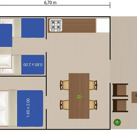 Easyatent Safari Tent Park * Умаг